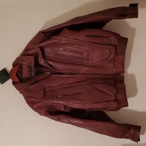 Vintage Midway Genuine Leather Jacket